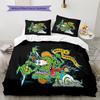 Rat Fink Pattern Bedding,Quilt Set Quilt Cover Pillowcase Home Birthday Gift (1 * Duvet Cover + 2 * Pillowcase, Without Core)