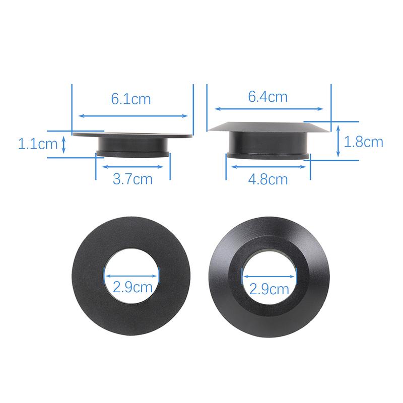 MOTO4U For BMW S1000RR HP4 Racing Rear Wheel Spacer 2PCS Aluminum Motorcycle Accessories Driven Captive Spacer