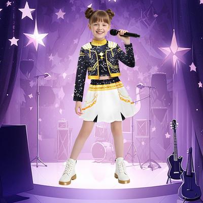 2026 Kpop Chasseur de Démons Costume de Cosplay Rumi Zoey Mira Cosplay Style Filles Vêtements de Scène Halloween Jeu de Rôle