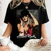 2026 Frühling Neues Damen Vintage Stevie Nicks T-Shirt Reine Baumwolle und Atmungsaktiv Kurzarm Streetwear Lässig