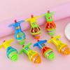Luminous Flashing Wind-up Spinning Top Toy with Launcher for Children