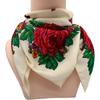70*70Cm Russian Square Scarf Women Luxury Floral Print Bandana Lady Headband Scarves Babushka Handkerchief Head Wraps