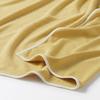 MUJI Cotton Sinker Pile 80 x 130 Light 84932915 Throw, cm, Mustard,