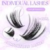 Natural Look 3D Faux Mink Lash 10-18mm Length DIY Lash Extension Kit  Eye Lash Extension