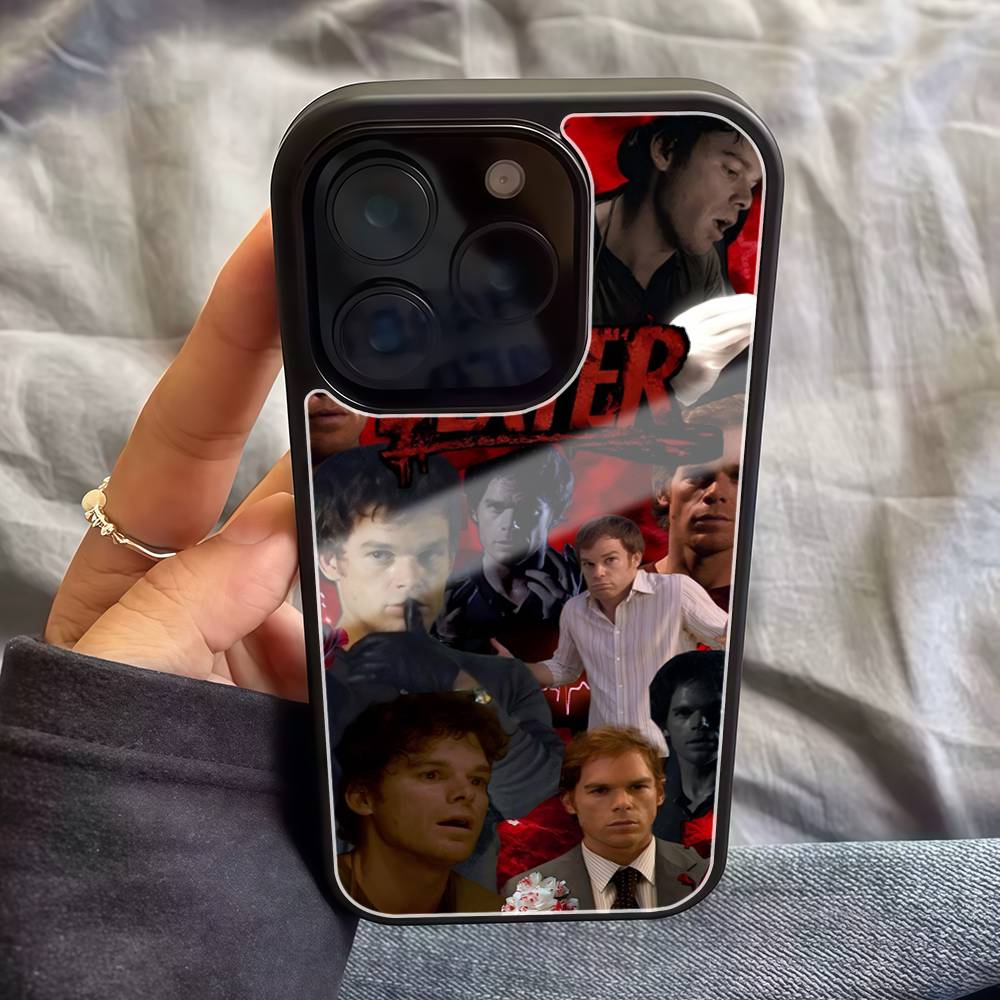 D-Dexter M-Morgan Phone Case Silicone PC+TPU For For IPhone 11 12 13 14 15 16 Plus 17 Pro Max Cover
