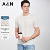 Antonio Men's Silk & Linen Blend Knit T-Shirt