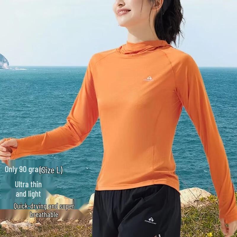 Pioneer Camp Women s Hooded Sun Protection T-Shirt M