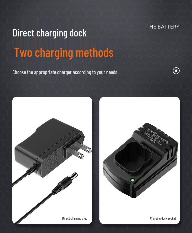12V/16.8V Cordless Lithium Drill with Charger and Screwdriver Function