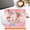 Liberta Teresse Justia Sylvia Anime Standard Mouse Pad B_Browndust 2 Small Mousepad Gaming MousePads PC Non-Slip Travel Mousemat