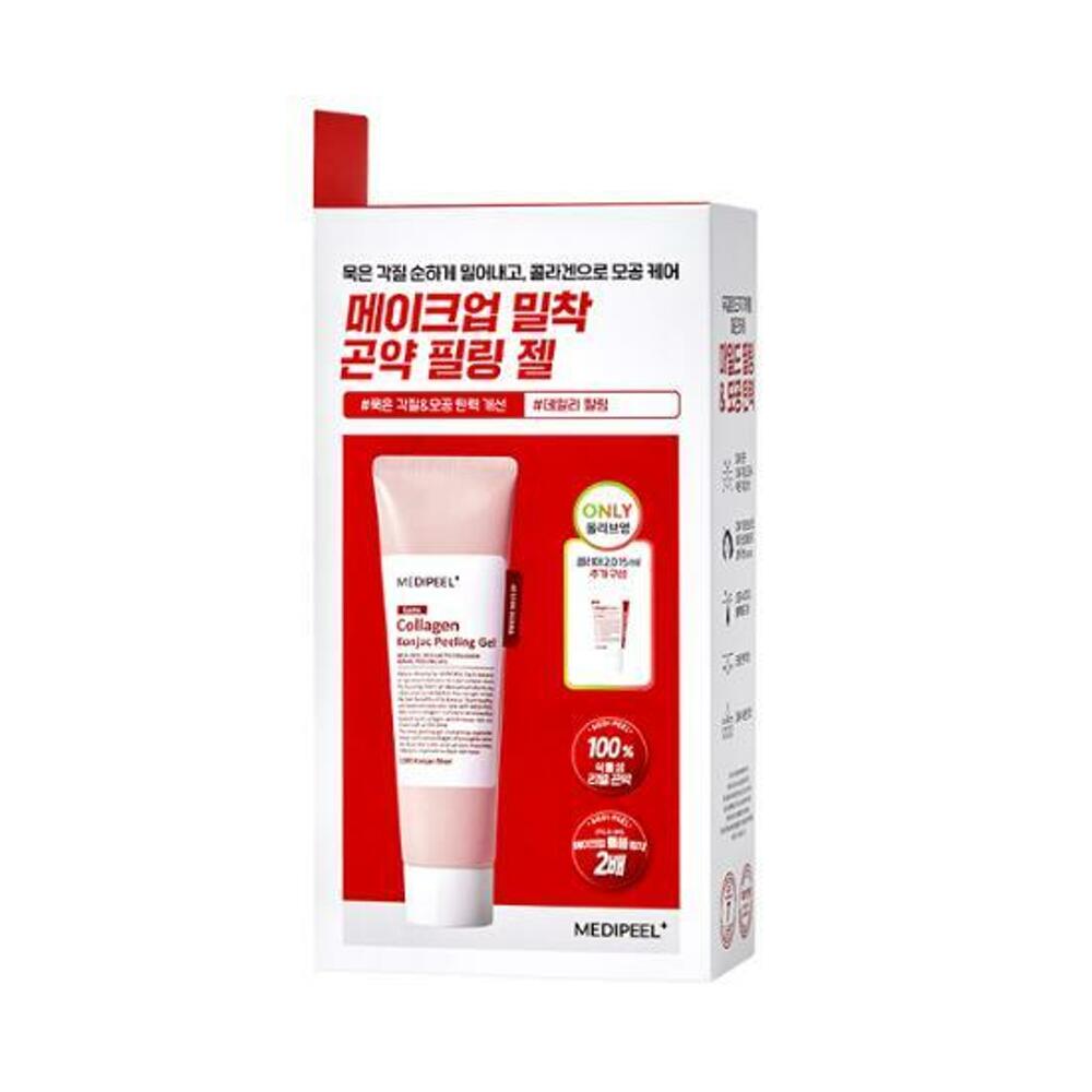 MEDI-PEEL Red Lacto Collagen Konjac Peeling Gel 95mL Special Set (+Red Lacto Foam Cleanser 15mL)