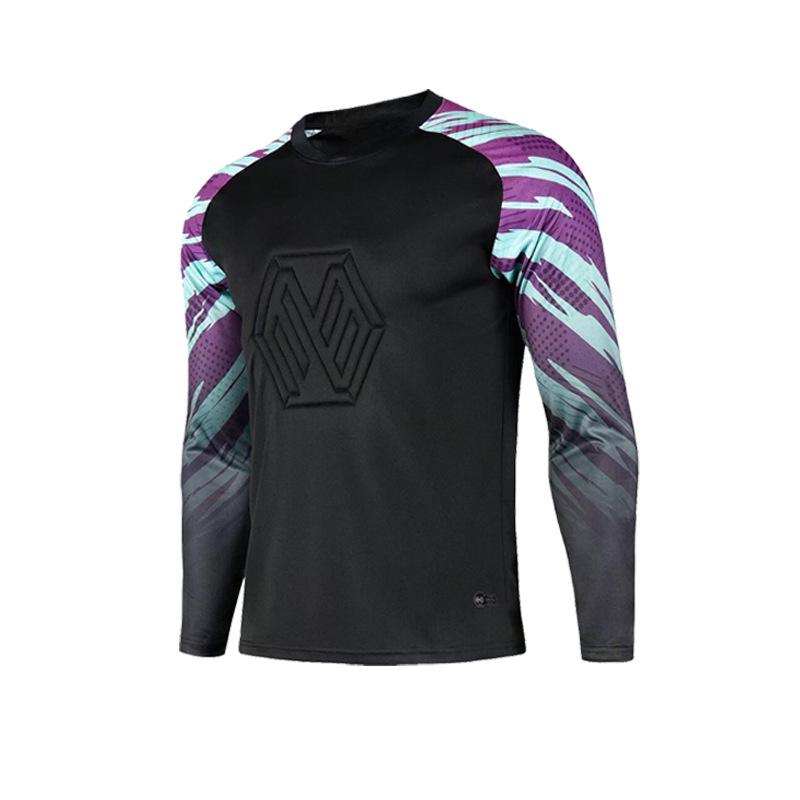 Anti-collision Goalkeeper Training Set: Long Sleeve Football Uniform for Adults and Children