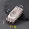 Hand-Pushed Metal Sound Coin Finger Spinner Toy - Decompression & Leisure Entertainment Gyro