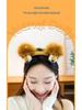Cute Cartoon Plush Animal Ears Headband - Funny Face-Washing Hair Accessory