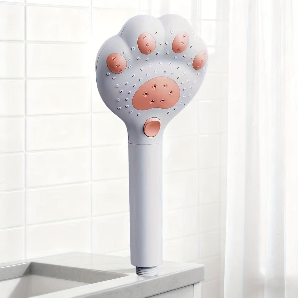 1PC Handheld Shower Head | 3 Spray Modes Massage with Grip | Wall Mount Adjustable Plastic Bathroom Accessories