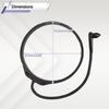#LR053665 LR053666 Fit For Land Rover Discovery Range Rover Sport Evoque Jaguar XF Fuel Filler Gas Rope Cap Tether Rubber Strap