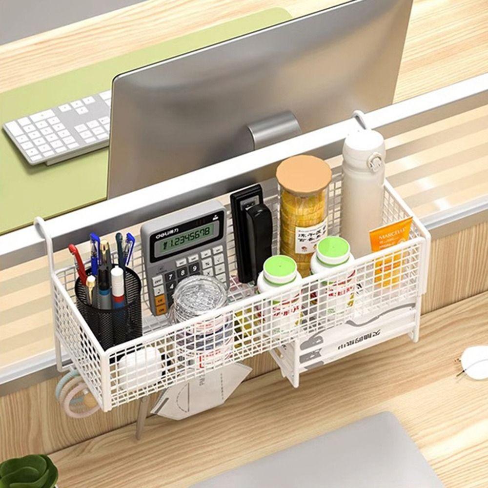 Save Space Bedside Hanging Storage Rack Large Capacity Bathroom Storage Shelf Home