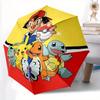 1pc The Pokémon Journey Begins Automatic Opening and Closing Umbrella, Lightweight 3-Fold, With Cute Cartoon Characters, Suitable for Home, Outdoor an