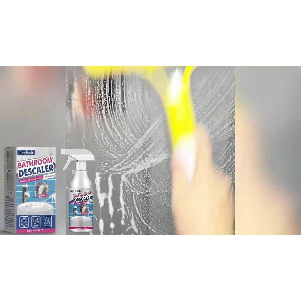 Bathroom Cleaner Toilet Bathroom Tile Glass Cleaner To Remove Dirt and Water Stains Cleaner 60ml Box