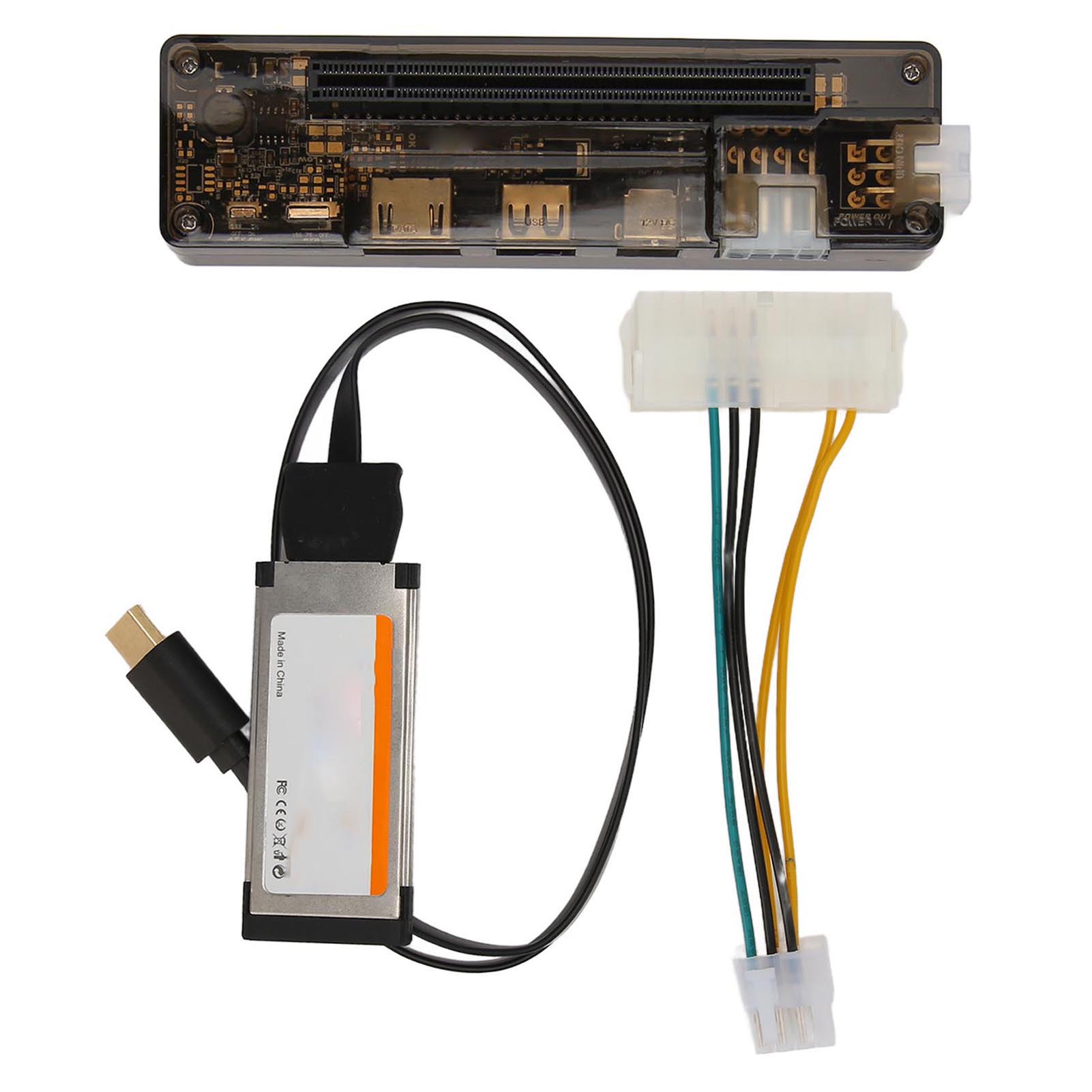 

Ноутбук Зовнішня незалежна док-станція для відеокарти 6-контактний 8-контактний вихід PCIE X16 Інтерфейс USB-кабелю даних