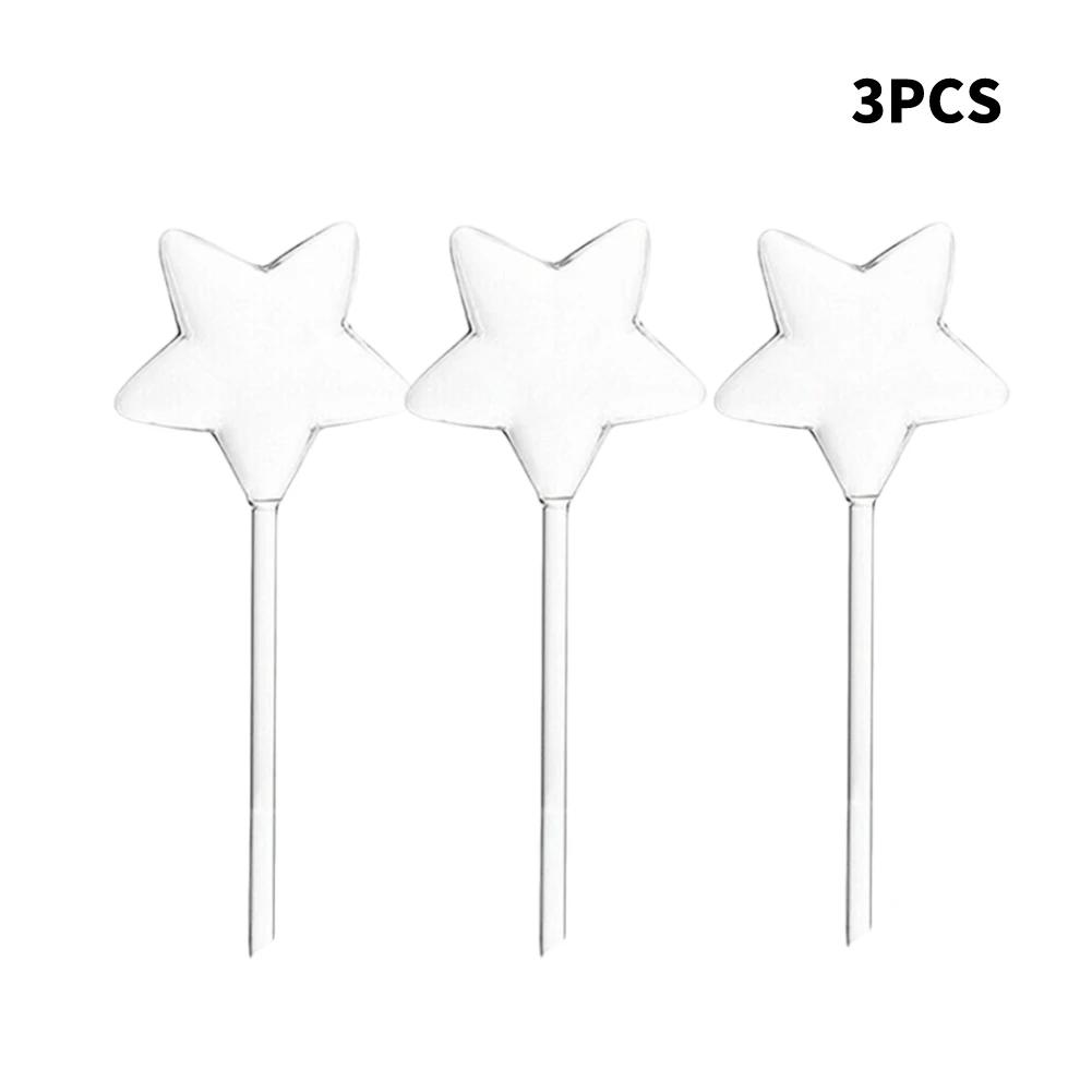 1-12PCS Automatic Plant Watering Bulb PVC Bird Shaped Transparent Self Watering Bulbs Home Garden Plant Dropper Drip Irrigation