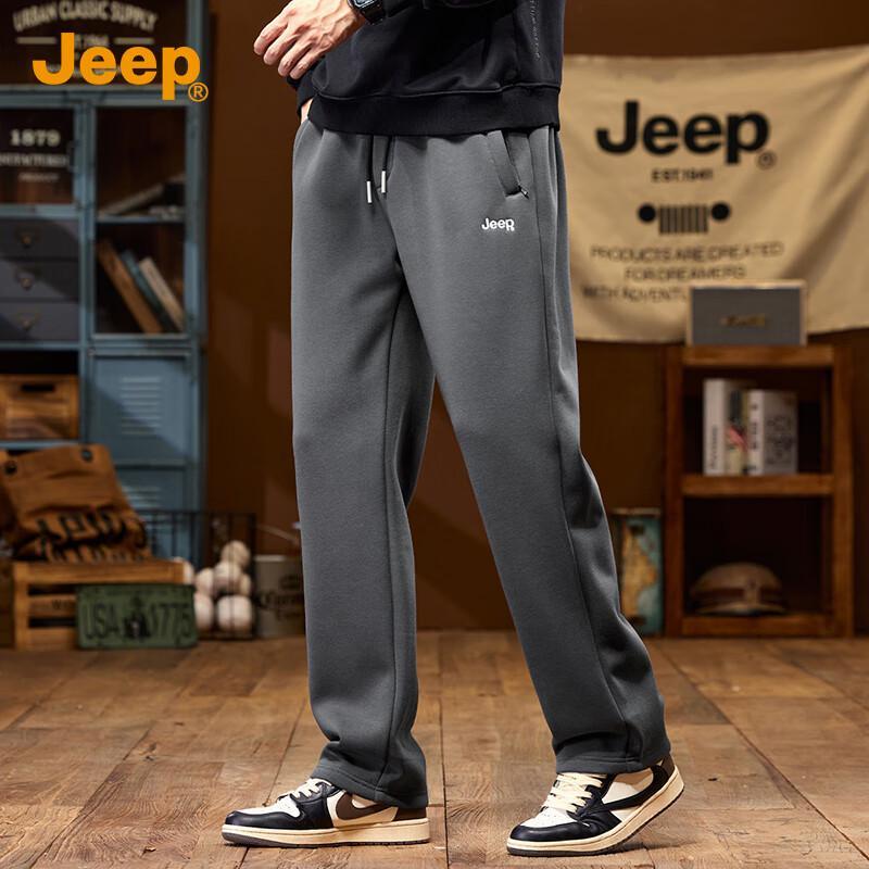 

JEEP Men s Loose Straight-Leg Sweatpants 4XL