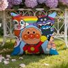 Cute A-Anpanman anime Cushion Cover Home & Car Dual-Scene Pillow Cover: Reversible for Premium Comfort