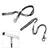 2pcs Pet Dog Cat Grooming Table Arm Bath Loop Adjustable Restraint Rope Harness Noose Loop Bolt Snap