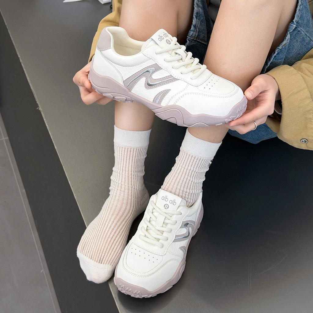 Spring new thick-soled German training shoes women's versatile casual shoes soft-soled long-standing sports running shoes