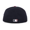 New Era 59FIFTY Atlanta Braves MLB 1995 World Series Game Fitted Size World Series Side Patch Cap, Navy, 8, 5950, [Used]