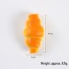 Mini Bread Keychain: Croissant & Pineapple Bun Squeeze Toy
