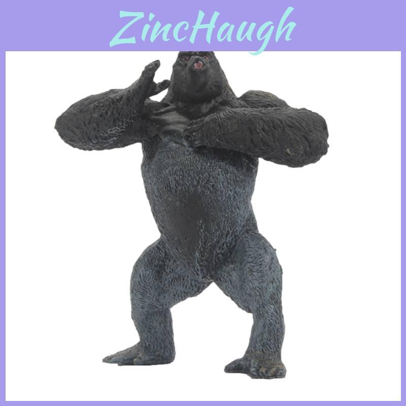 Eco-friendly Solid Pvc Animal Figures Lion Elephant Rhino Tiger