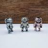 Diver Figurine Brass Knife Beads EDC Woven Bracelets Lanyard Pendants Outdoor Tool Hangings Charms DIY Accessory Gift