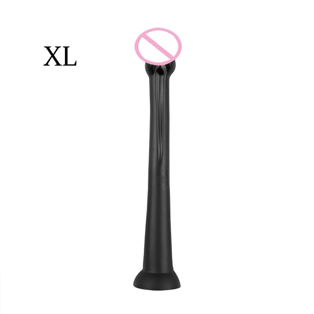 Long Butt Plug Liquid Silicone Anal Plug Big Dildos Stimulate Anus Suction Cup Soft Anal Dilator Penis Sex Toy Dick Sex Products