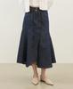 Raphael Sorob Cotton Blend Denim Skirt