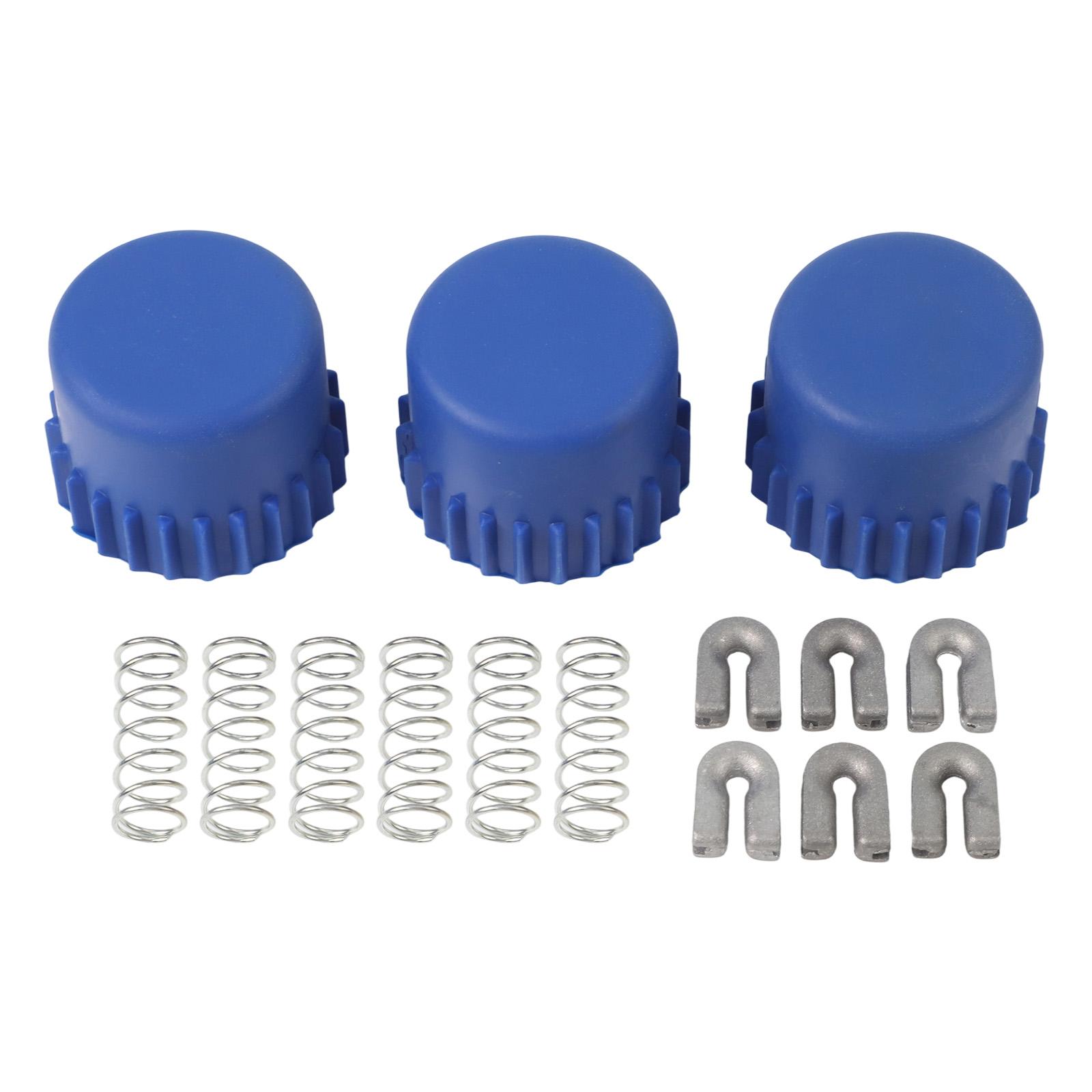 

3Pcs 2.5Inch T35 Bump Knob Kits Rebuild Kit Trimmer Head Spring 2 Eyelets Trimmer Accessoies For 123L,224L,SRM-210 Garden Tools CHINA