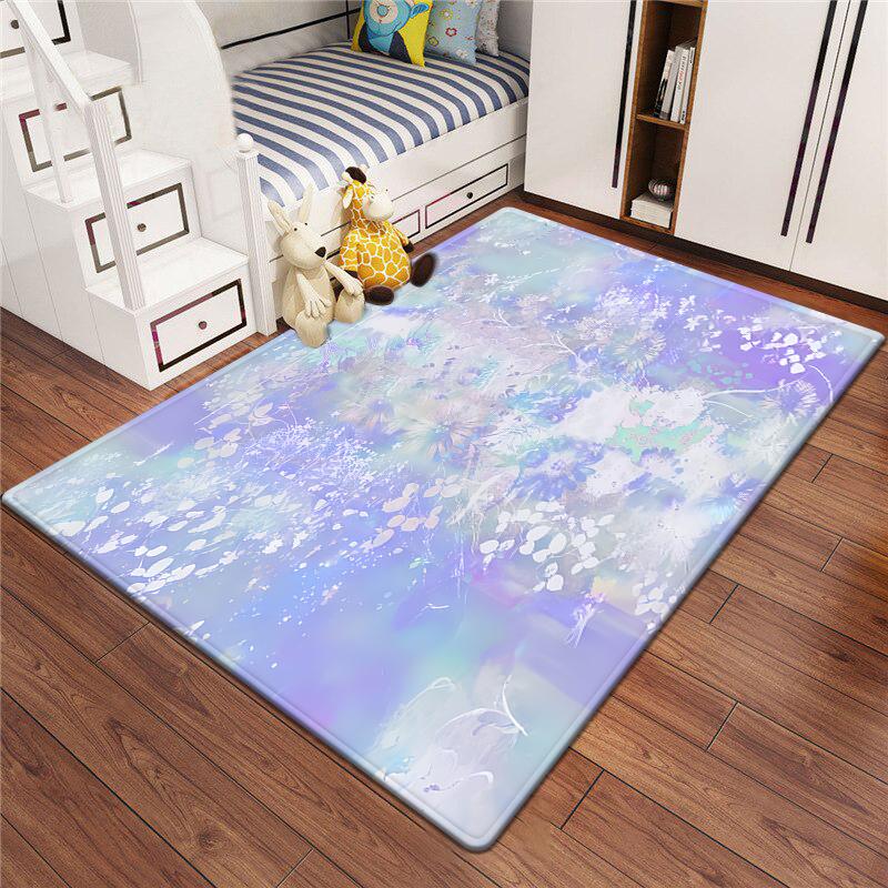 Dreamy Blending Large Room Carpet Non Slip Soft Cartoon Kids Bedroom Living Room Floor Mat Home Decor Children's Play Carpet