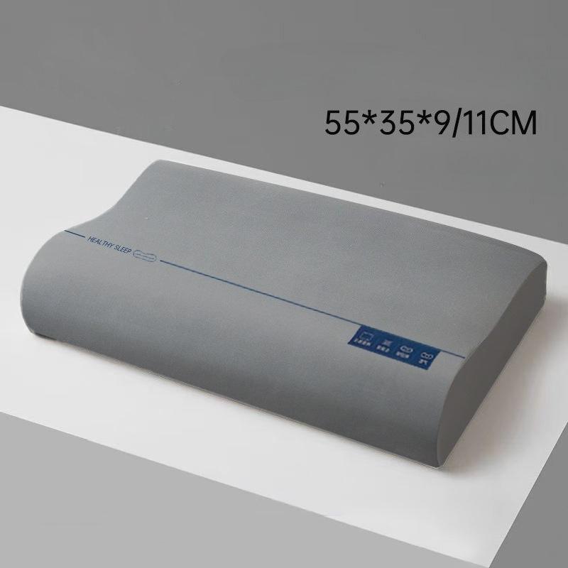 Hotel Slow Rebound Deep Sleep Memory Cotton Pillow with Zero Pressure Cervical Protection Pillow Core, Single Adult Home Use Sleep Aid Pillow