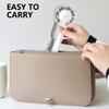 Adjustable Speed Hand Fan Portable Handheld USB Rechargeable Neck Hanging Fan for Travel and Office Cooling Device