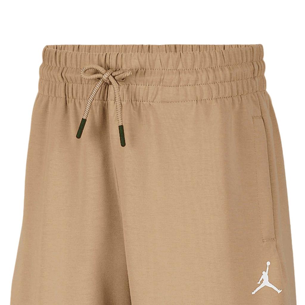 Jordan Youth  Knit Sweatpants 23Air Flight Series Comfortable Soft Skin-Friendly Versatile Retro Kids bottoms Khaki II0270-255