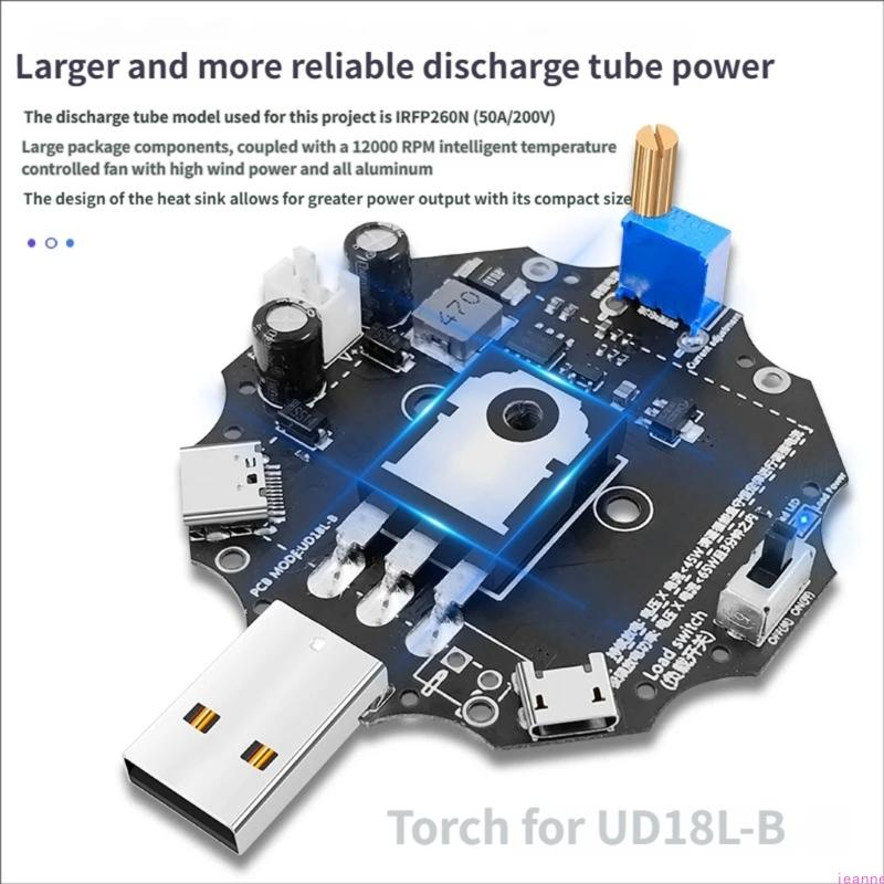 65W Adjustable Constant Current Discharge Load With Temperature Control Fan And Aluminum Heat Sink For Battery Testing