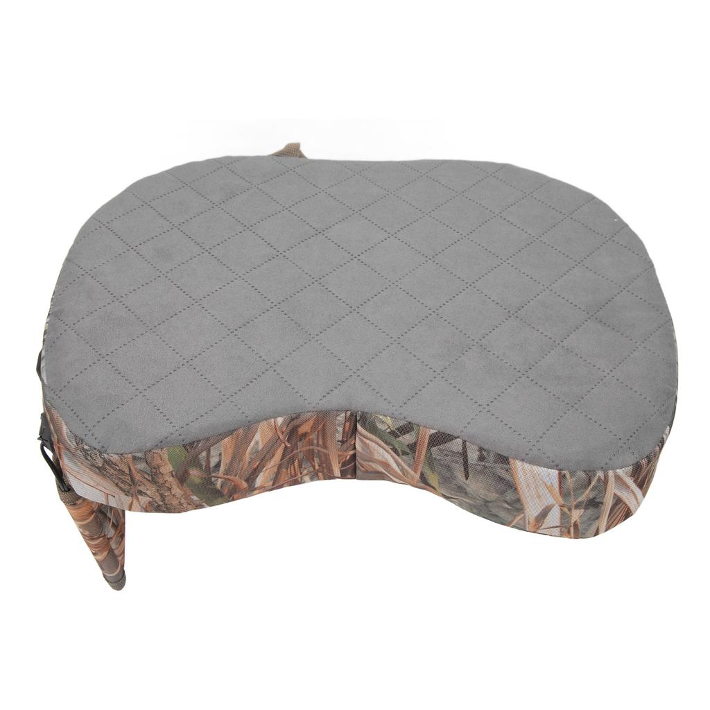 Portable Heating Cushion 3 Gears Soft Camouflage Outdoor Heated Seat Pad for Camping Fishing Concert Reed