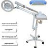Dual Function Ozone Facial Steamer with LED Magnifying Lamp