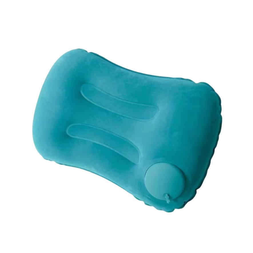 Comfortable Inflatable Pillow Portable Compressible Neck Waist Cushion Ultra Soft Pillow Suitable for Camping Travel Car Use
