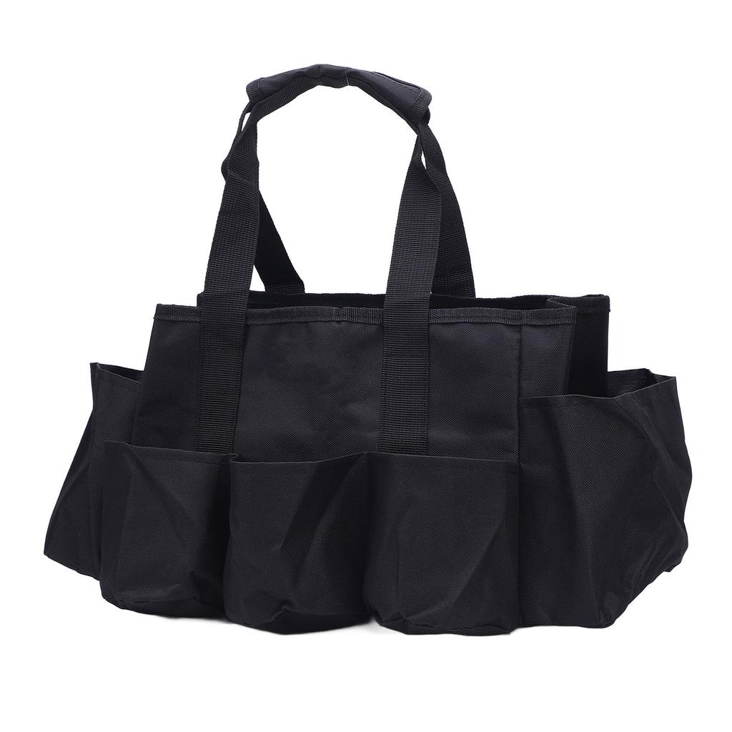 Tragbare Aufbewahrungstasche Oxford-Gewebe Reinigungswerkzeug-Organizer für Haushalt Gartenarbeit Outdoor