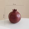 Pomegranate Shaped Ceramic Vase Decorative Flower Arrangement Desk Decoration Flowers Pots Floral Vases Room Aesthetic Decor