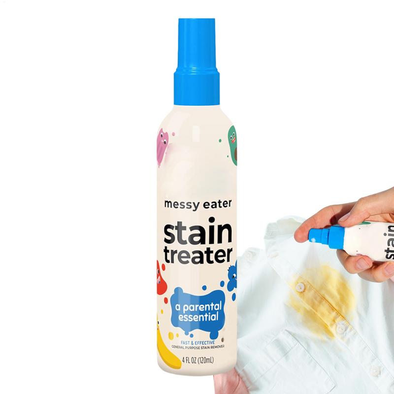 120ml Spray Stain Remover Fabric Laundry Removing Effective Stain Treater Spray Spot Remover Laundry Spray For Pet Candle Stains