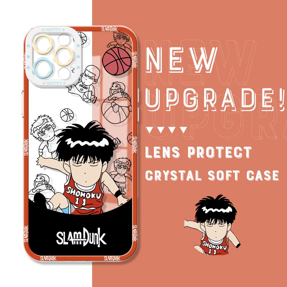 Nárazuvzdorný kreslený vzor měkké pouzdro na telefon Full Cover Camera Transparentní ochranné pouzdro pro Huawei Honor iPhone Samsung Xiaomi Redmi OPPO Realme Vivo