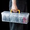 1/7pcs Tool Parts Storage Box Set Multi-Compartment Tool Organizer,Sorting Box for Screws,Wrenches,Hardware Accessories,and Toys