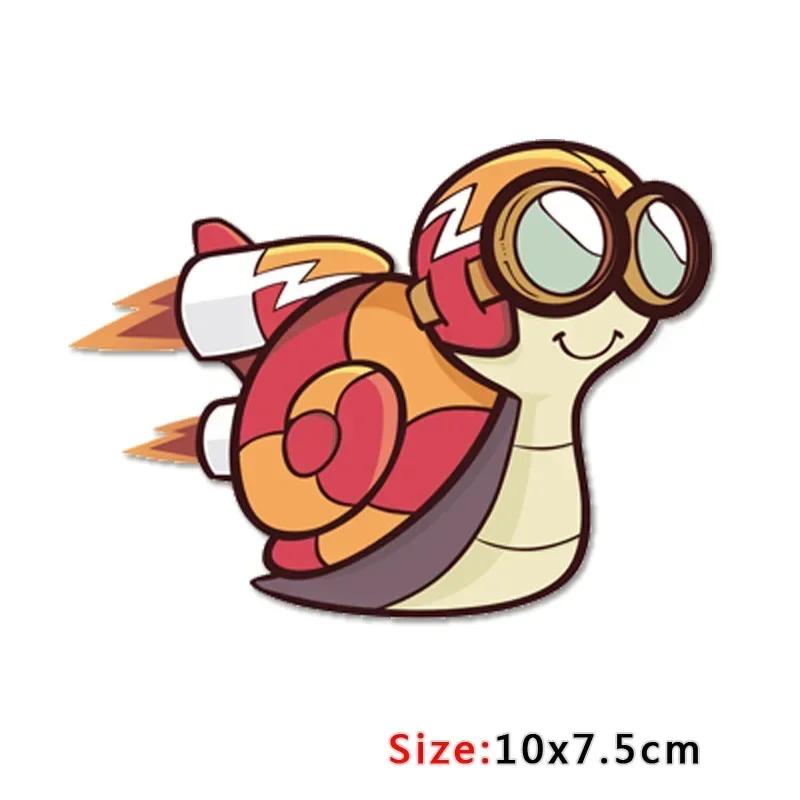 

NEW Classic Design Funny PSSHH Snail Turbo Stickers Vinyl Motorcross CarDecal Reflec Racing Stickers Decorate Creativ
