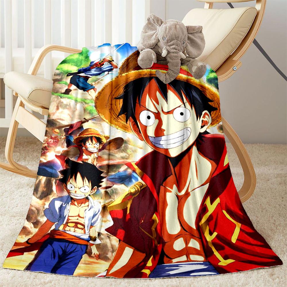 One Piece Adventure Suitable Blanket for Offices, Travel, Living Rooms Also a Good Gift for Friends and Family Suitable for All Seasons.